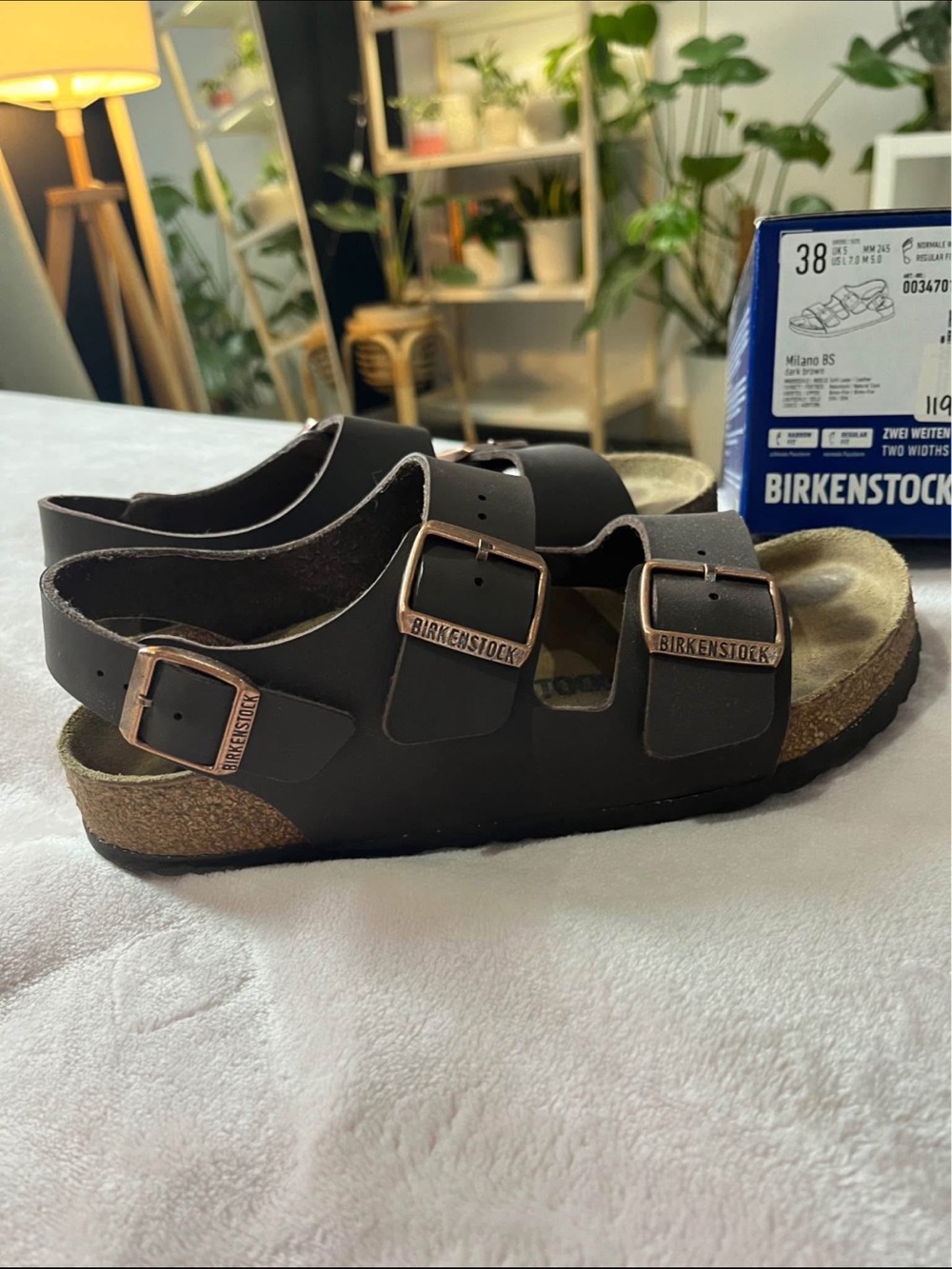 Birkenstock Milano size 38